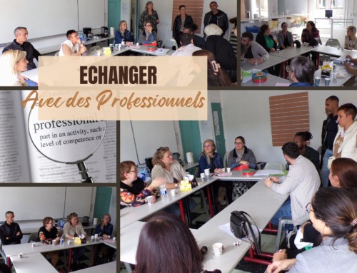 Echanger avec des professionnels